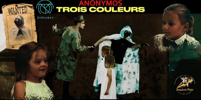 Anonymos envoie le clip poétique \"Trois Couleurs\"